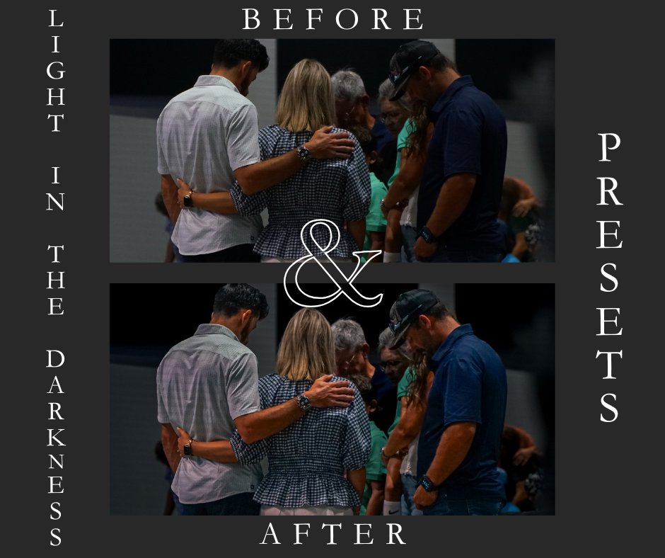 Light in the darkness Lightroom Presets