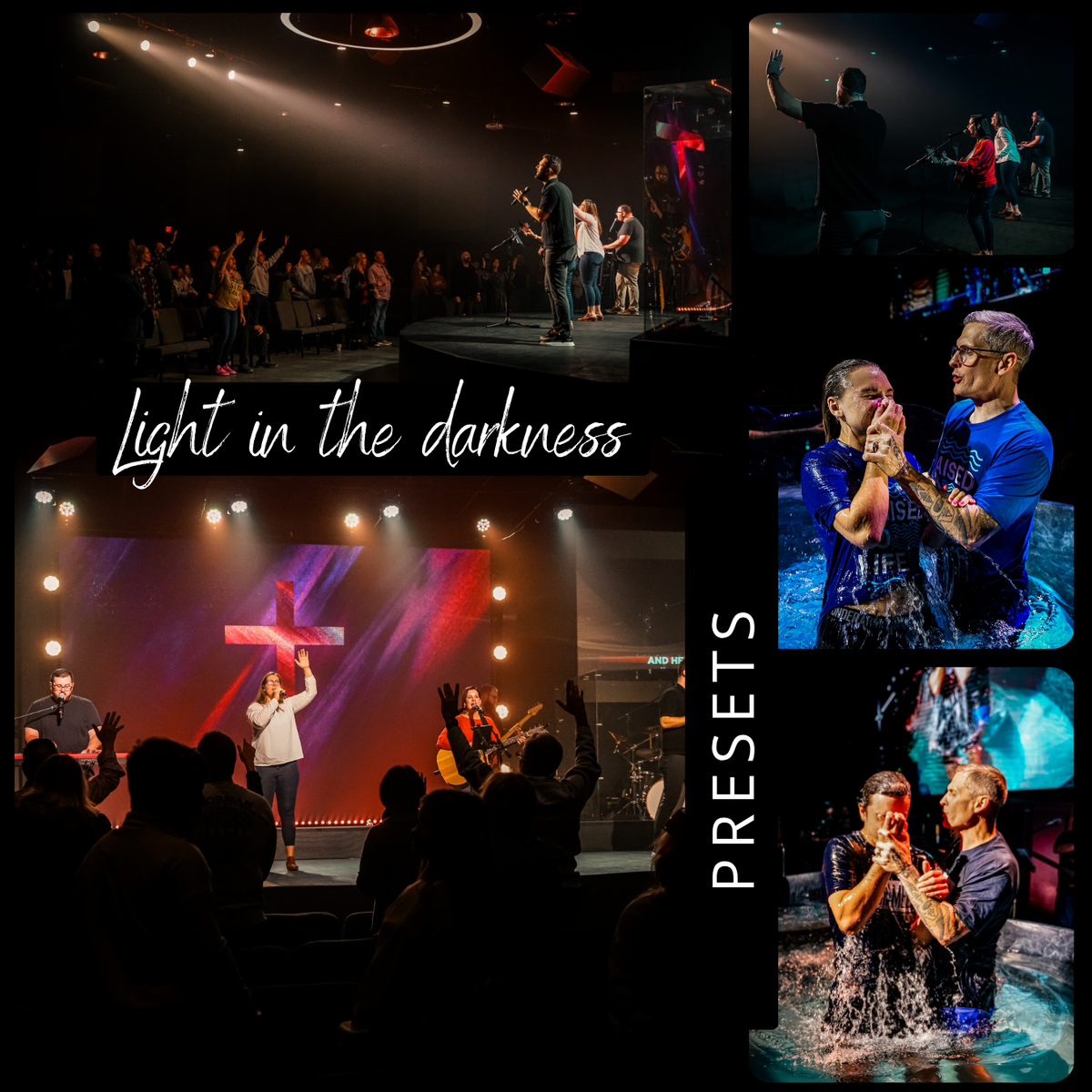 Light in the darkness Lightroom Presets